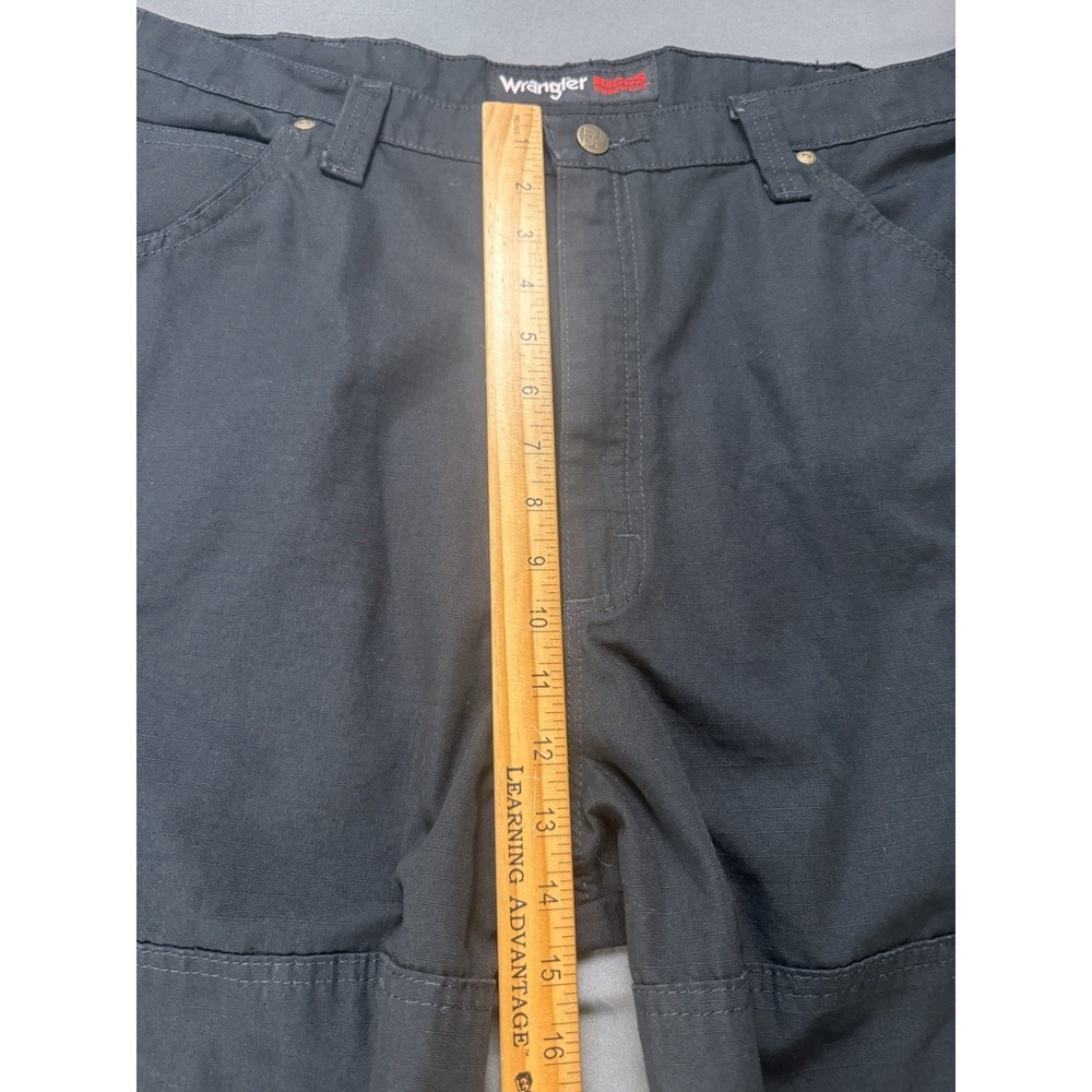 Wrangler Riggs Workwear Pants Men's 40x36 Utility Work Black Cargo - Picture 11 of 16